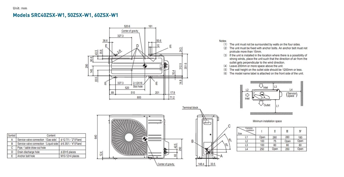 Schema tehnică FDT40ZSXW1VH