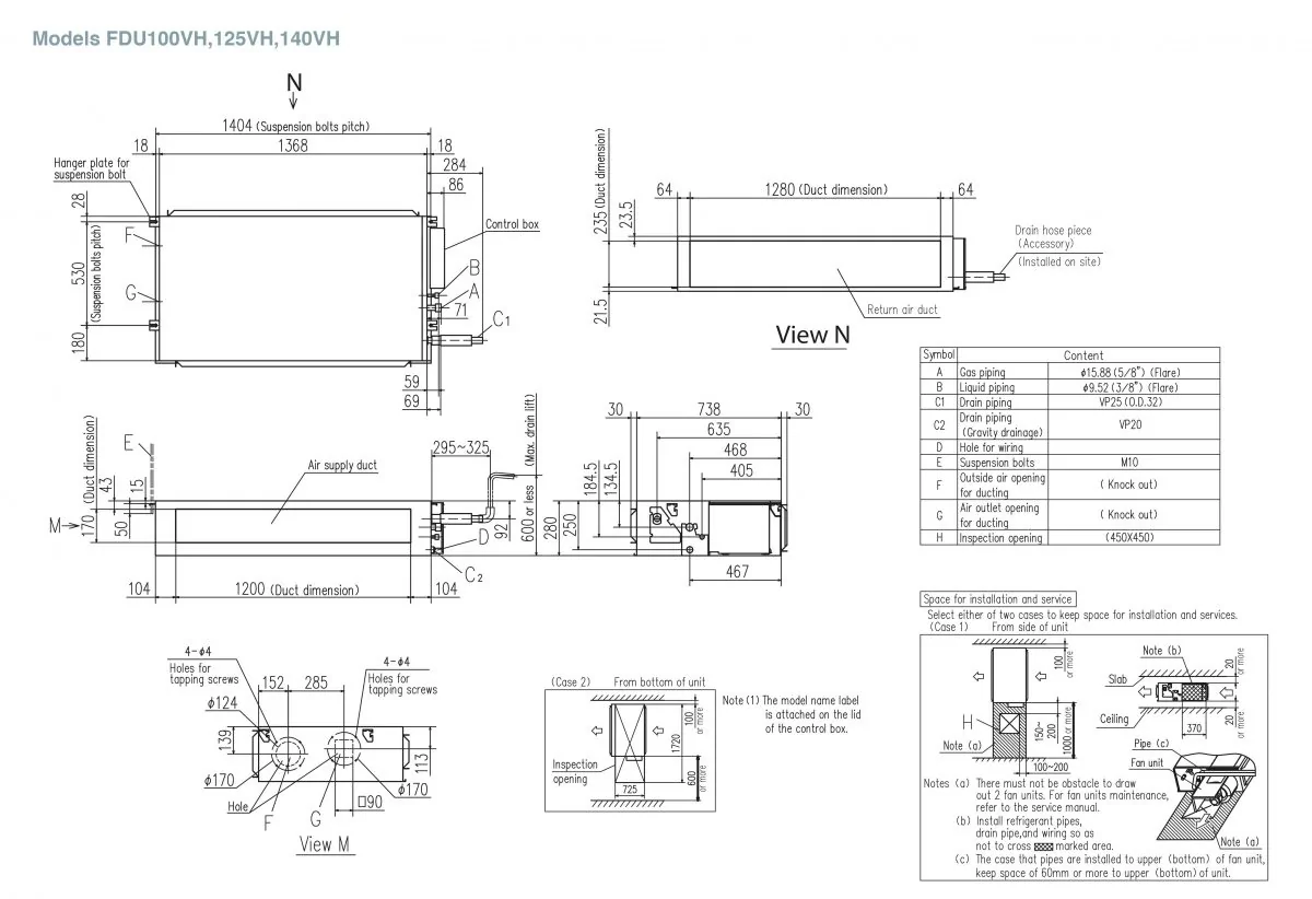 Schema tehnică FDU140VSAWVH